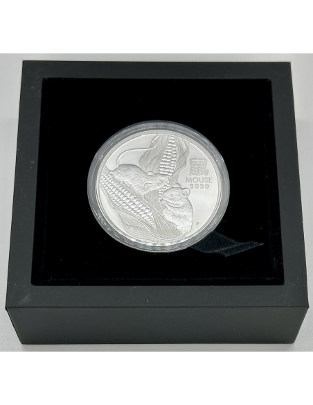 AUSTRALIE - 1 DOLLAR 2020 (1 OZ SILVER PROOF COIN AUSTR. LUNAR) SERIES III