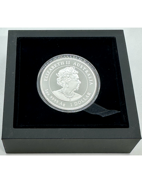 AUSTRALIE - 1 DOLLAR 2020 (1 OZ SILVER PROOF COIN AUSTR. LUNAR) SERIES III