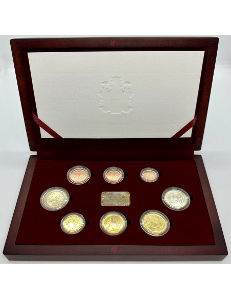 MALTE - Coffret BRILLANT UNIVERSEL 2008 avec reproduction d'un lingot