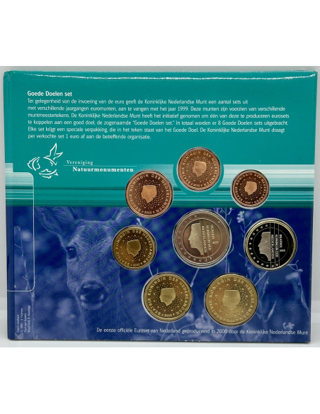 Pays-Bas - Coffret Brillant Universel 2000 - OEUVRES DE CHARITE