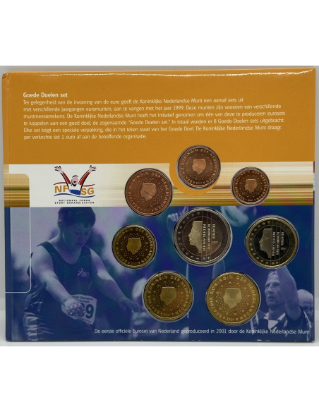 Pays-Bas - Coffret Brillant Universel 2001 - OEUVRES DE CHARITE