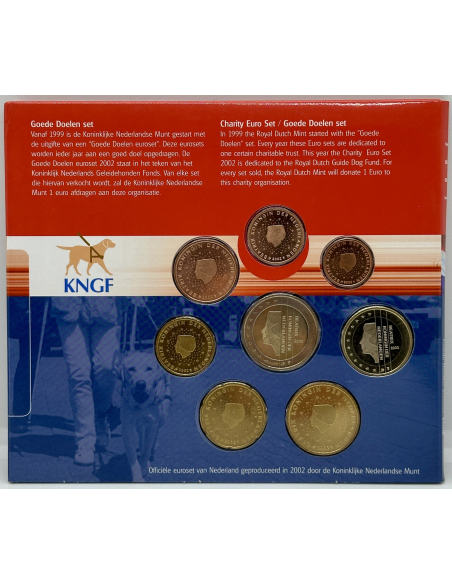 Pays-Bas - Coffret Brillant Universel 2002 - OEUVRES DE CHARITE