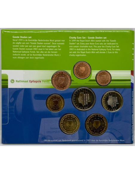 Pays-Bas - Coffret Brillant Universel 2003 - OEUVRES DE CHARITE