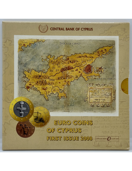 Chypre - Coffret Brillant Universel // Les Euros de l'Année 2008