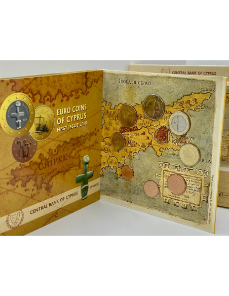 Chypre - Coffret Brillant Universel // Les Euros de l'Année 2008