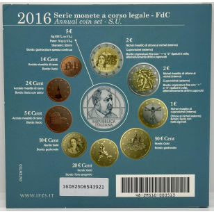 Italie - Coffret Brillant Universel 2016 - 10 Pièces avec... 2
