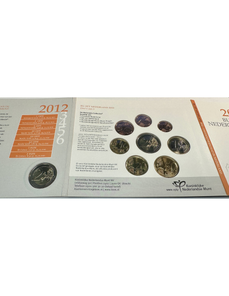 Pays-Bas - Coffret Brillant Universel 2012 - Collection nationale