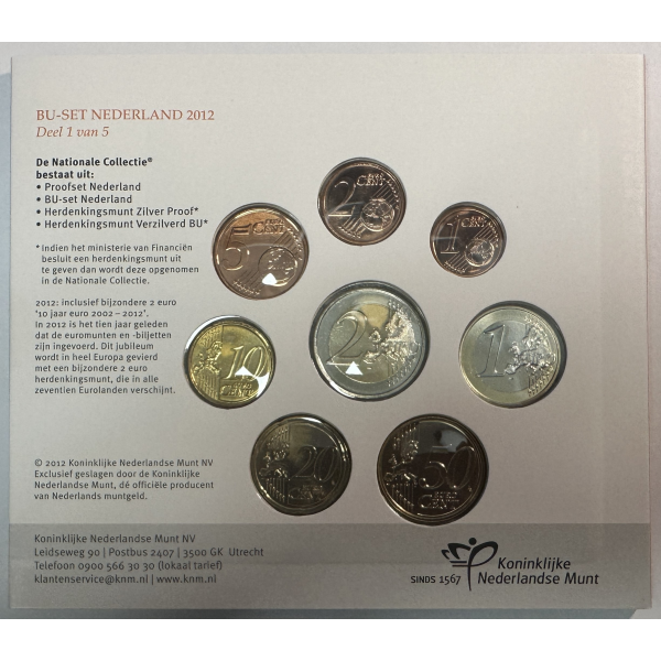 Pays-Bas - Coffret Brillant Universel...