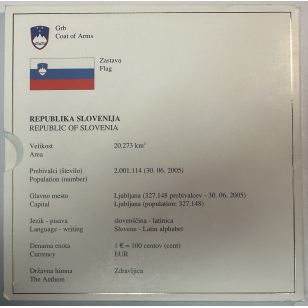 Slovénie - Coffret Brillant Universel 2007 - SLOVENIE BU... 2