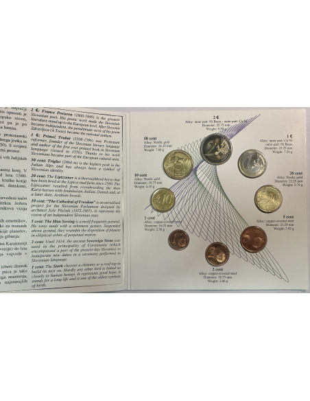 Slovénie - Coffret Brillant Universel 2007 - SLOVENIE BU 2007