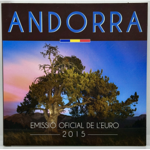 ANDORRE - Coffret Brillant Universel 2015 - Série...