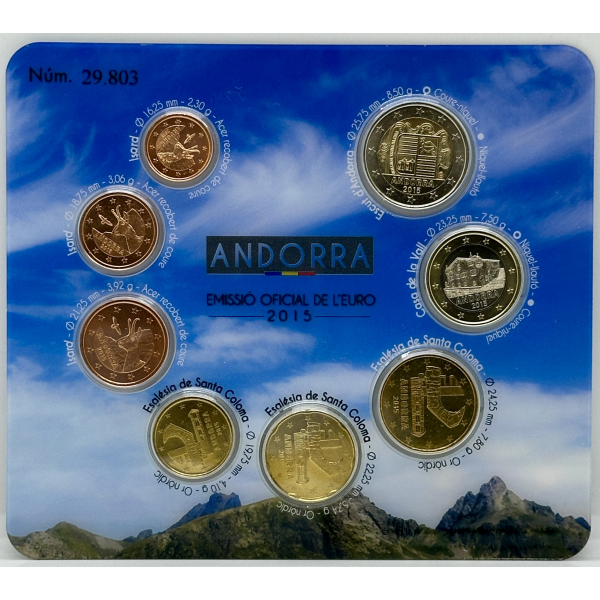 ANDORRE - Coffret Brillant Universel...