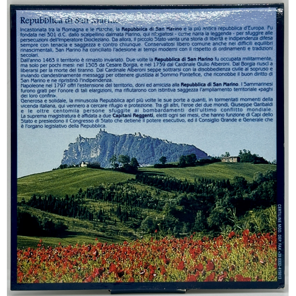 SAINT-MARIN - Coffret Brillant...