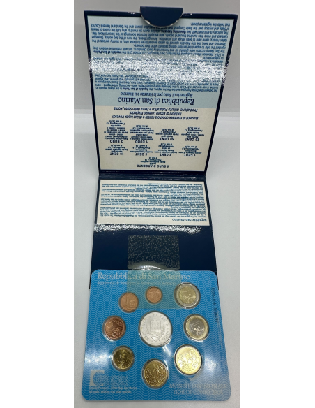 SAINT-MARIN - Coffret Brillant Universel 2004 - Avec la Pièce de 5 Euro Argent