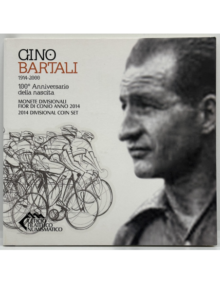 SAINT-MARIN - Coffret Brillant Universel 2014 - Avec la Pièce de 5 Euro Argent