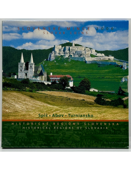 SLOVAQUIE - Coffret BU 2006 - 6 pièces de monnaie // Coin set