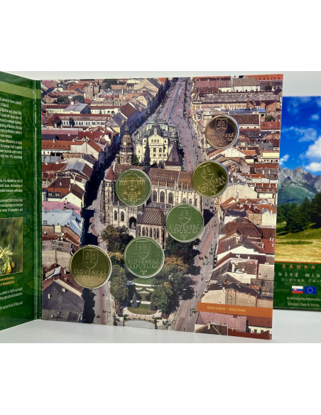 SLOVAQUIE - Coffret BU 2006 - 6 pièces de monnaie // Coin set