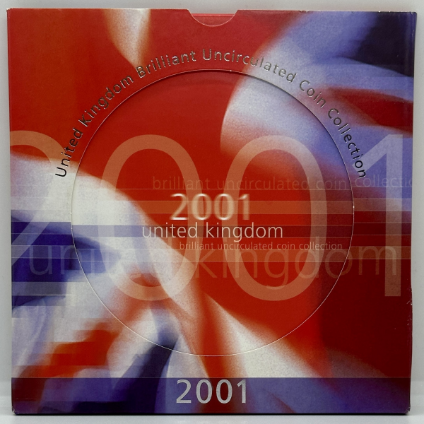 ROYAUME UNI - Coffret BU 2001 - 9...