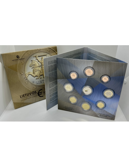 Lituanie - Coffret Brillant Universel 2015 avec Médaille