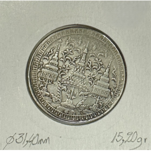 THAILANDE - 1 BAHT ND (1860) - Pièce de Monnaie en Argent... 2