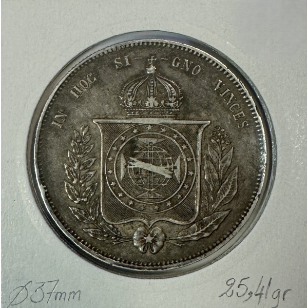 BRESIL - 2000 REIS 1855 - Pièce de...
