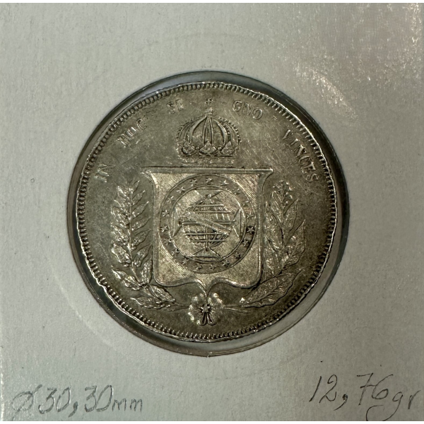 BRESIL - 1000 REIS 1857 - Pièce de...