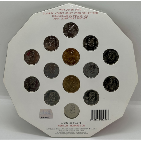 CANADA - 14 Pièces de Monnaie de...