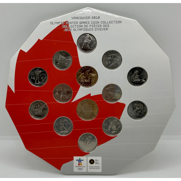 CANADA - 14 Pièces de Monnaie de...