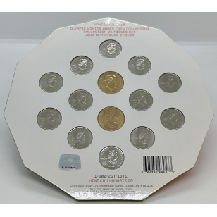 CANADA - 14 Pièces de Monnaie de Collection // J.O... 2