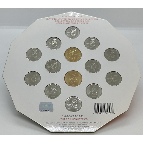 CANADA - 14 Pièces de Monnaie de...