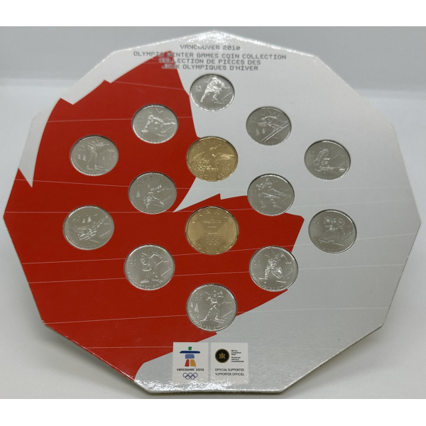 CANADA - 14 Pièces de Monnaie de...