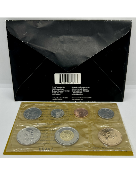 CANADA - Set de 7 Pièces de Monnaie 2009 - Ensemble hors circulation