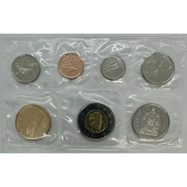 CANADA - Set de 7 Pièces de Monnaie...