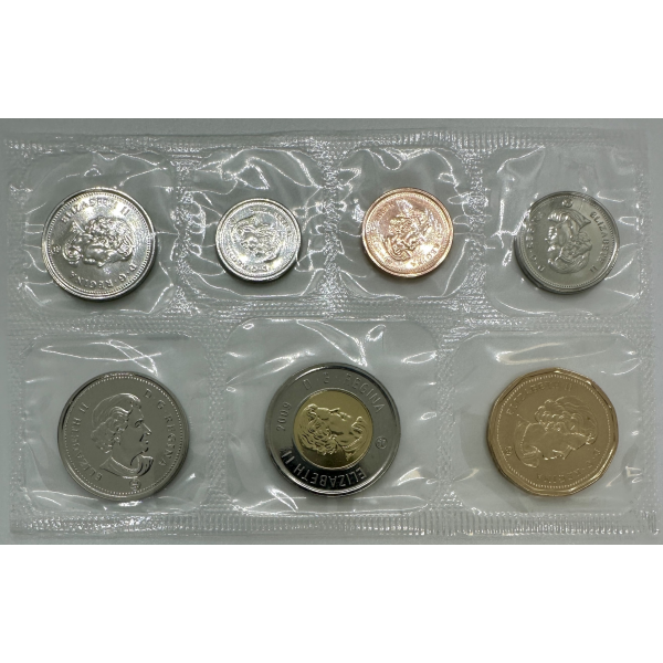 CANADA - Set de 7 Pièces de Monnaie...