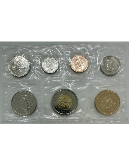 CANADA - Set de 7 Pièces de Monnaie 2009 - Ensemble hors circulation