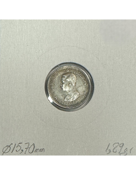 THAILANDE - 1 FUANG RS 123-1904 - Pièce de Monnaie en Argent // TTB