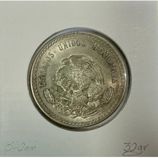 MEXIQUE - 5 PESOS 1947 - Pièce de Monnaie en Argent //... 2