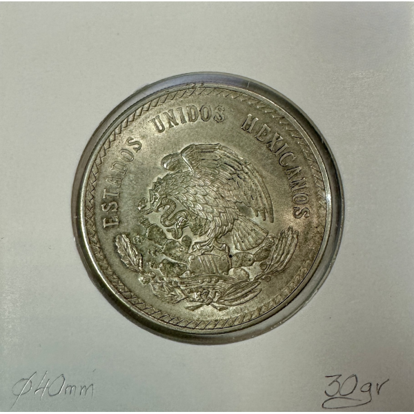 MEXIQUE - 5 PESOS 1947 - Pièce de...