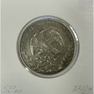 MEXIQUE - 8 REALES 1895 RS - Pièce de Monnaie en Argent... 2