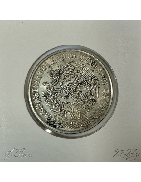 MEXIQUE - 100 PESOS 1977 Mo - Pièce de Monnaie en Argent // Qualité : TB