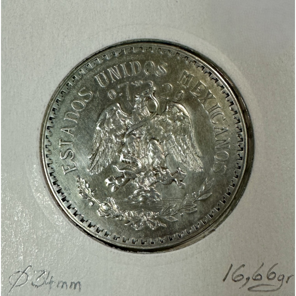 MEXIQUE - 1 PESO 1940 - Pièce de...