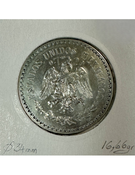 MEXIQUE - 1 PESO 1940 - Pièce de Monnaie en Argent // Qualité : SUP