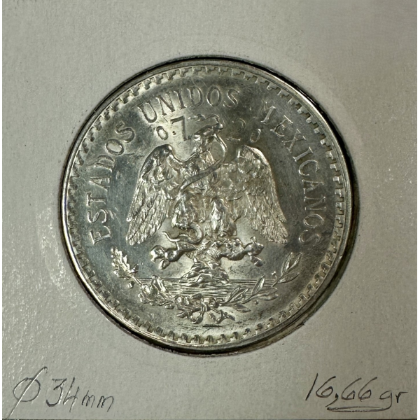 MEXIQUE - 1 PESO 1943 - Pièce de...