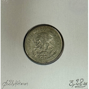 MEXIQUE - 25 CENTAVOS 1851 - Pièce de Monnaie en Argent... 2