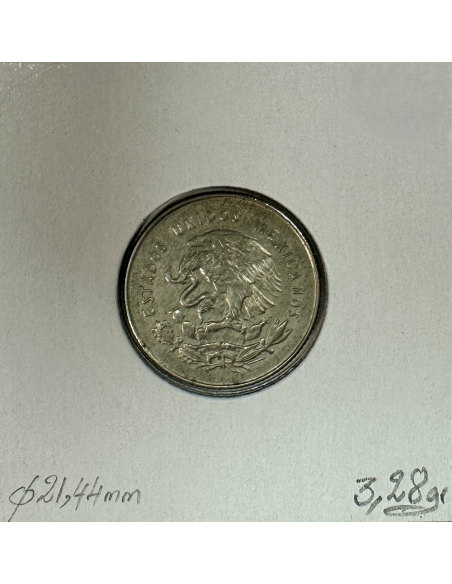MEXIQUE - 25 CENTAVOS 1851 - Pièce de Monnaie en Argent // Qualité : TB