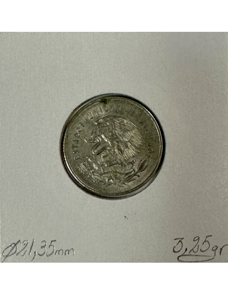MEXIQUE - 25 CENTAVOS 1853 - Pièce de Monnaie en Argent // Qualité : TB