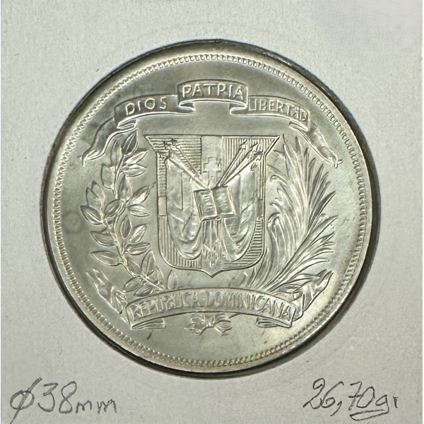 REPUBLIQUE DOMINICAINE - 1 PESO...