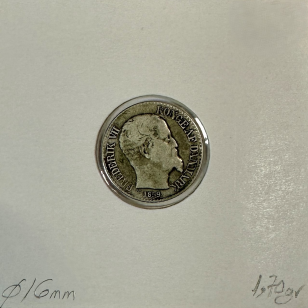 DANEMARK - 5 CENTS 1859 - Pièce de Monnaie en Argent //... 2