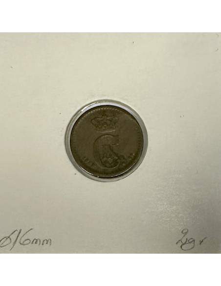 DANEMARK - 1 ORE 1888 - Pièce de Monnaie en Bronze // Qualité : TB