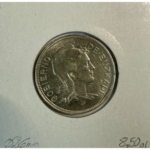 ESPAGNE - 2 PESETAS 1937 - Pièce en Nickel // Qualité :... 2